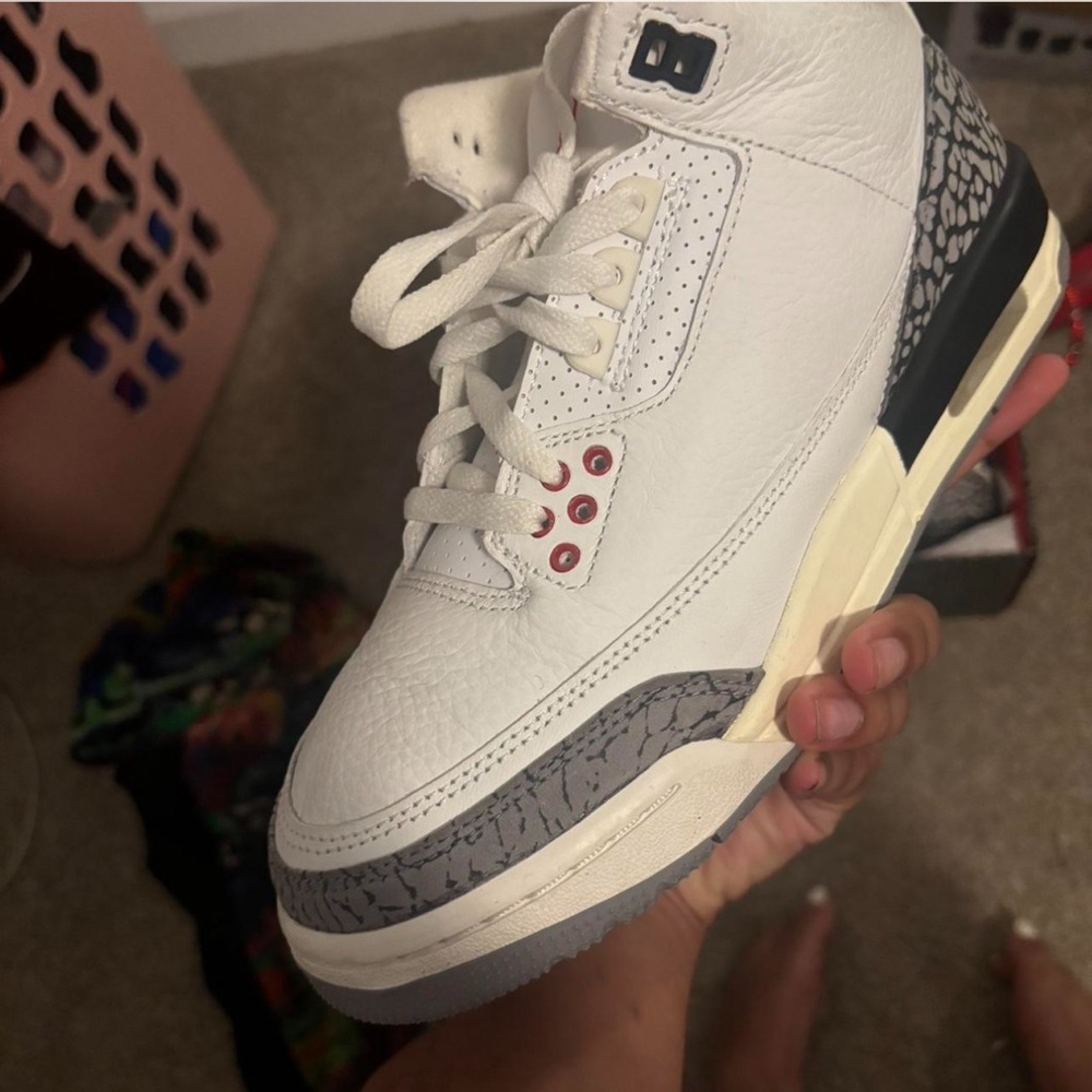 Jordan Kids Sneakers - White and Gray